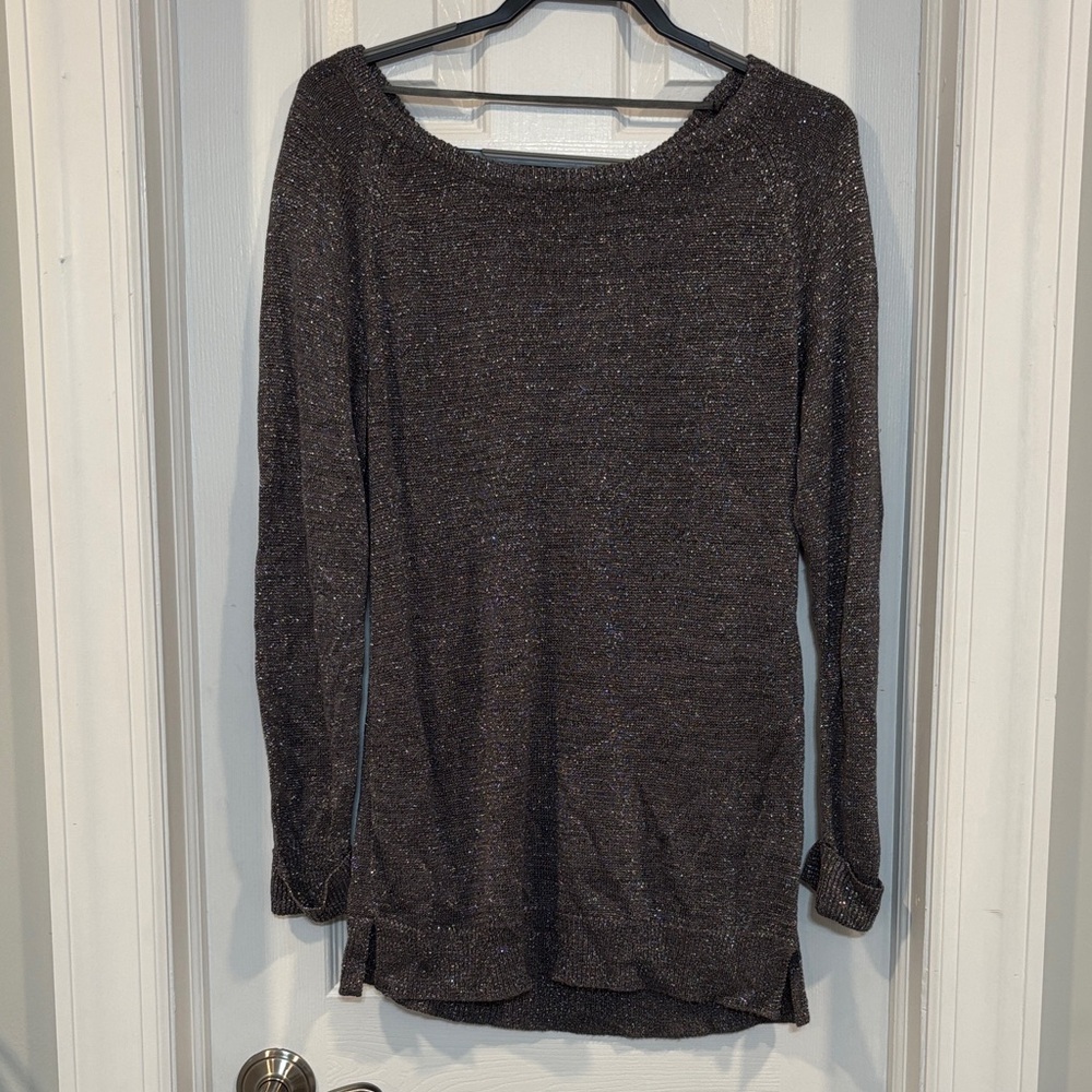 Cupio dark gray with silver Sweater
